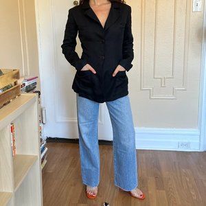 vintage theory pinch waist blazer